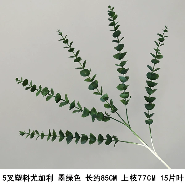 5 fork plastic Eugali dark green