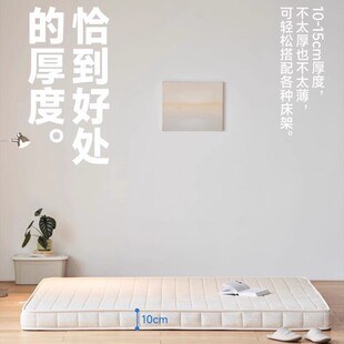 Small Half Spring Mattress Household 10cm Single Jute Soft and Hard Ridge Mattress 1.8 Double Simmons Cushion