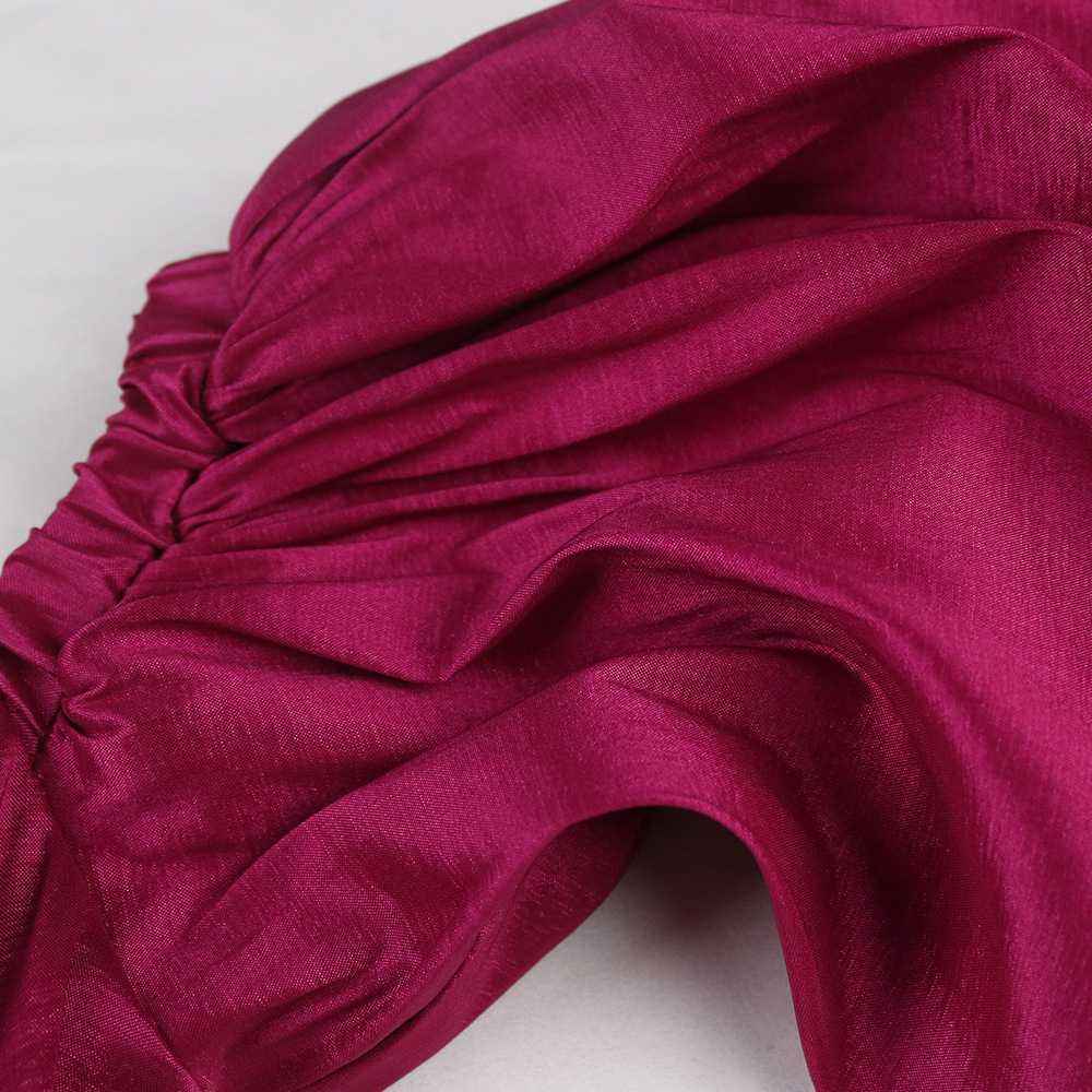 ​​"Sexy Off-Shoulder Tube Top Dress With Lantern Sleeves - High Waist Bodycon Party Dress In Yellow & Violet (S-XXXL) | Stretchy & Flattering Fit"​​_voghion.com