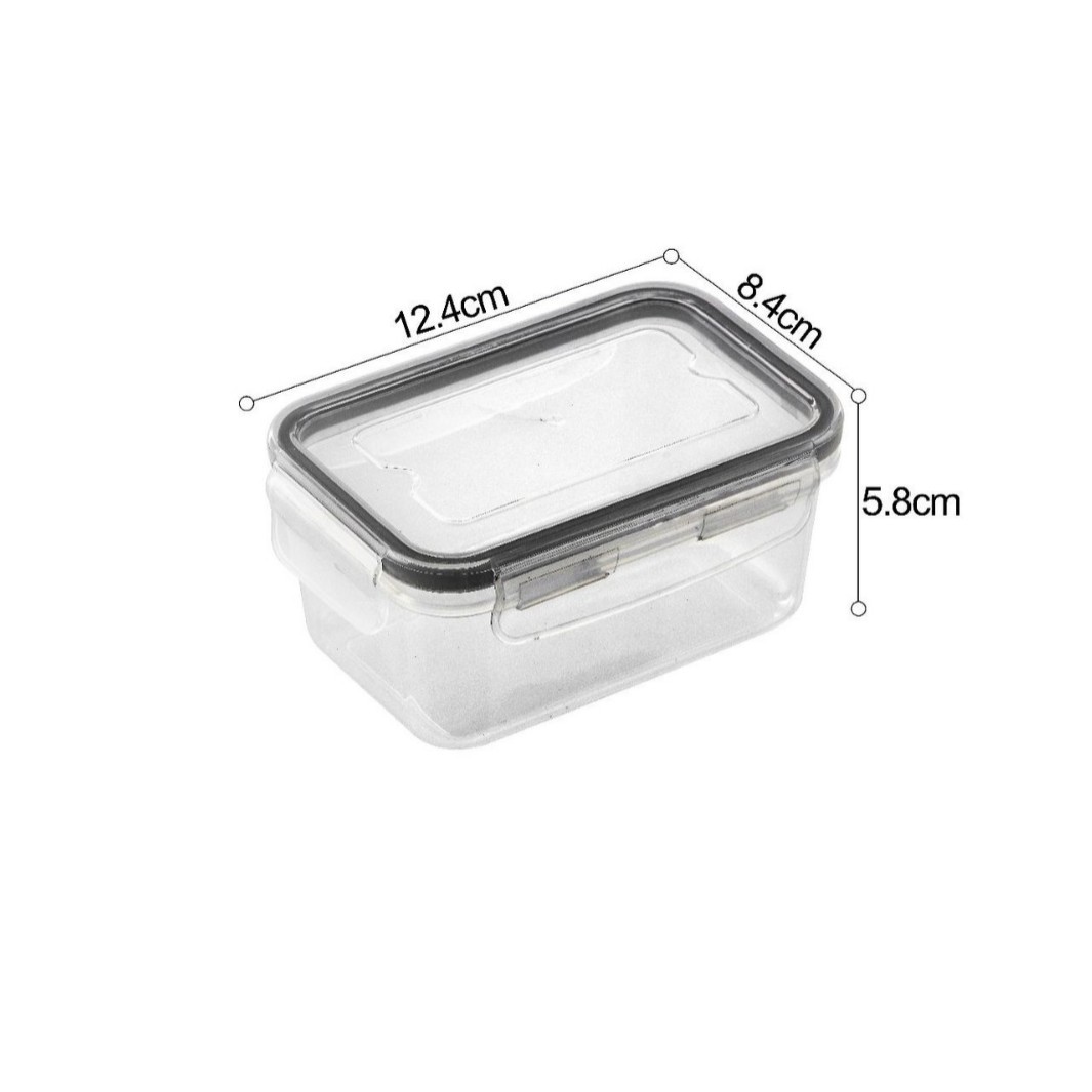 Caja de almacenamiento de juego transfronterizo Tanque sellado de cocina Refrigerador de plástico PP sellado transparente Caja de almacenamiento de alimentos nuevos