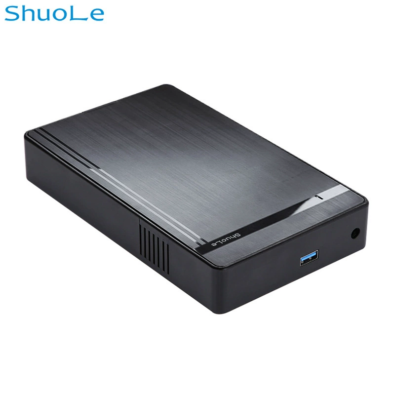 Корпус внешнего HDD USB3.0 для 3,5"/2,5" SATA, порт последовательный, без инструментов, мобильный внешний жесткий диск