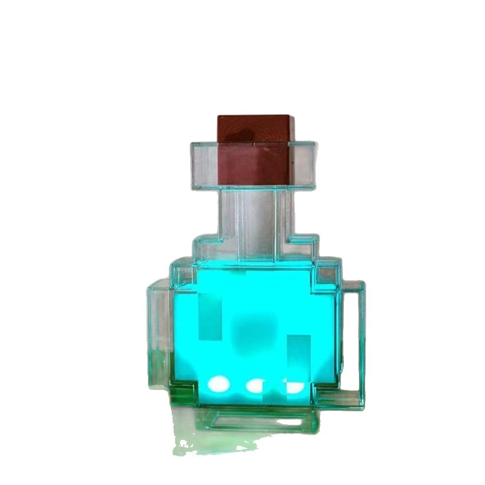 Mi mundo alrededor de la mini botella de poción de agitación cambiante de color siete colores luz suave atmósfera de luz nocturna juguetes para niños