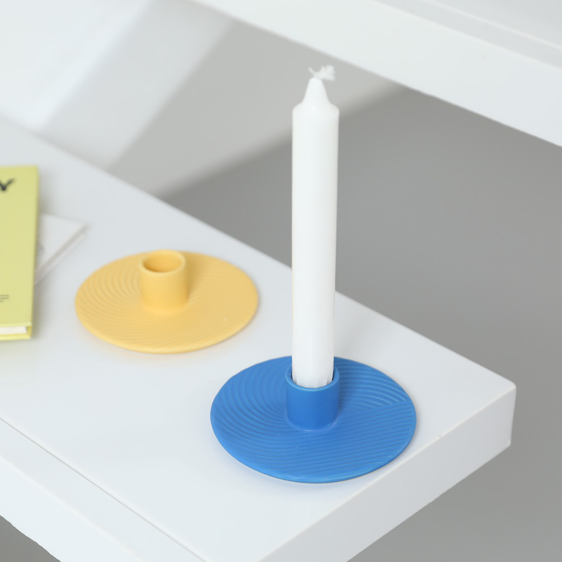 Inswind color nórdico cerámica rama decoración de mesa de comedor moderna minimalista candelabros atmósfera decoración suave