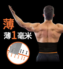 Summer Ultra-Thin Waist Support Belt Fitness Sports Men Office Sitting Slim Waistband Breathable Abdominal Cincher Lightweight Elastic Women