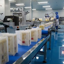 合肥不锈钢食品级输送机PU304不锈钢车间食品传送带包装流水线