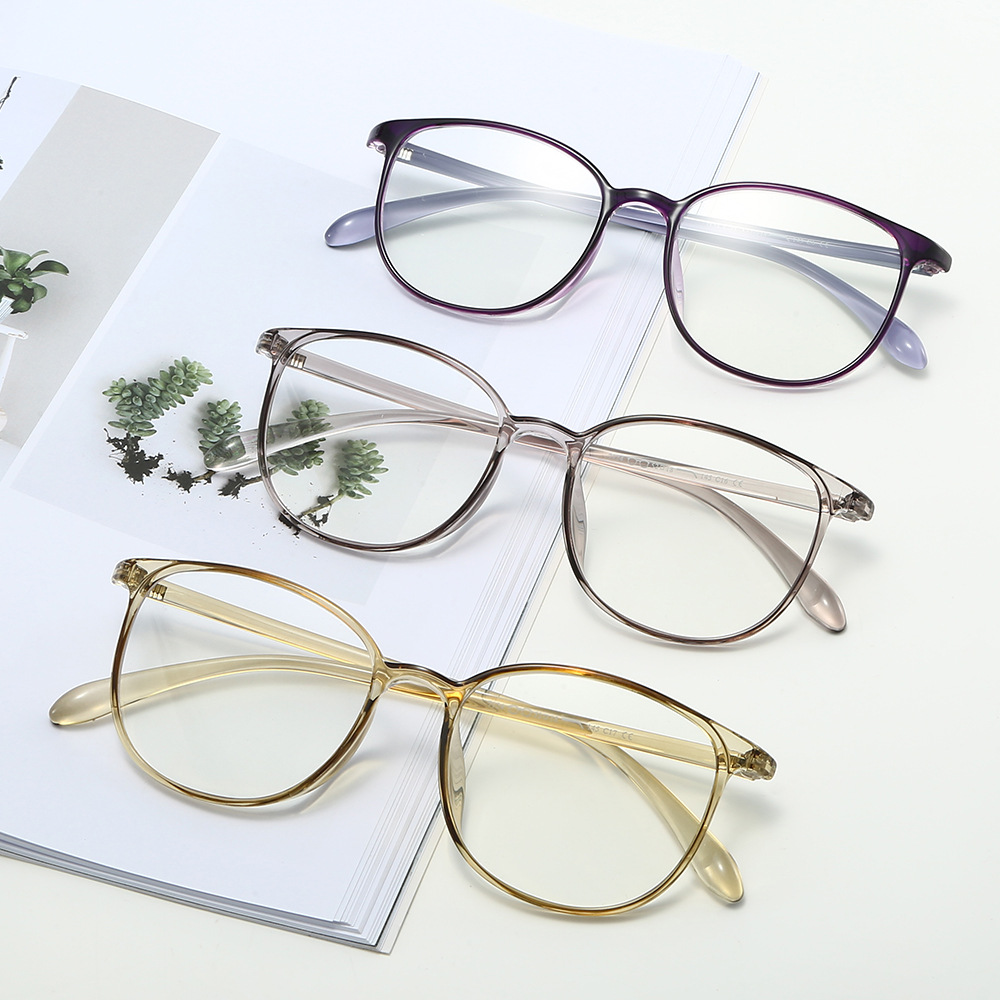 Retro Blue Light Blocking Glasses For Women And Men Tr Frames_voghion.com
