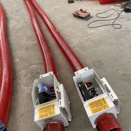 车载吸粮机 自动粮食软管抽粮机 螺旋软管式吸粮机图片