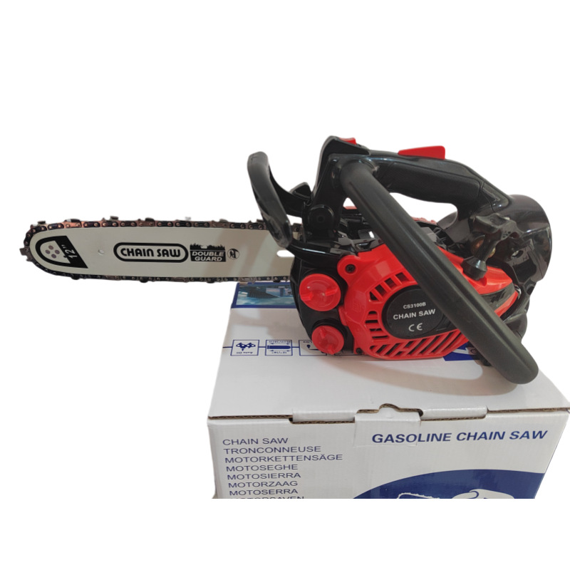 油锯伐木锯汽油锯迷你便携25CC动手锯树神器2500油锯2冲程汽油锯