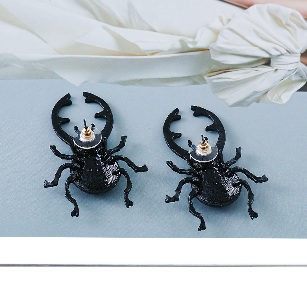 new innovative personality insect alloy paint earrings exaggerated new fashion earringspicture4