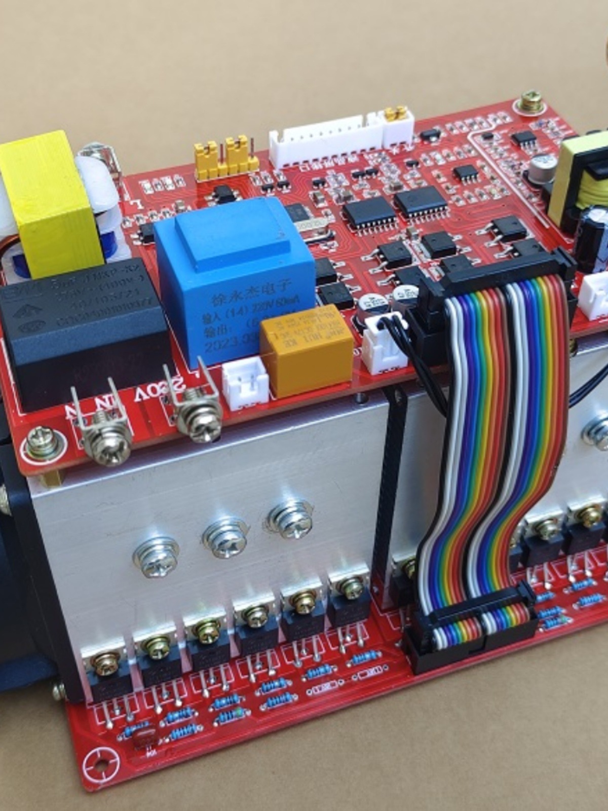12v到48v正弦波工频主板PCB线路板