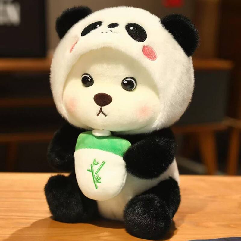 テディベア人形が豚、ユニコーン、パンダに変身するぬいぐるみ、子供用ぬいぐるみ、誕生日プレゼント、越境商品|undefined