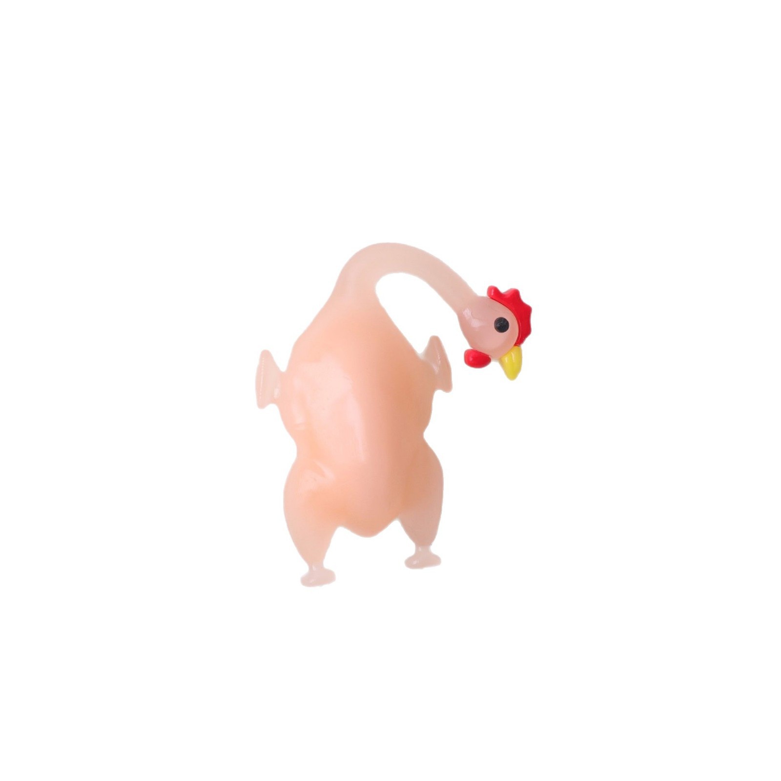 Red de Internet coche que cambia de color pollo asado colgante de coche espejo retrovisor creativo columpio patito adorno lindo interior de coche