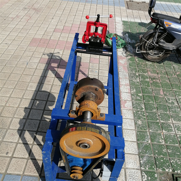 厂家供应 丝杠清灰机穿墙螺丝清灰机高强丝杆除水泥清理机