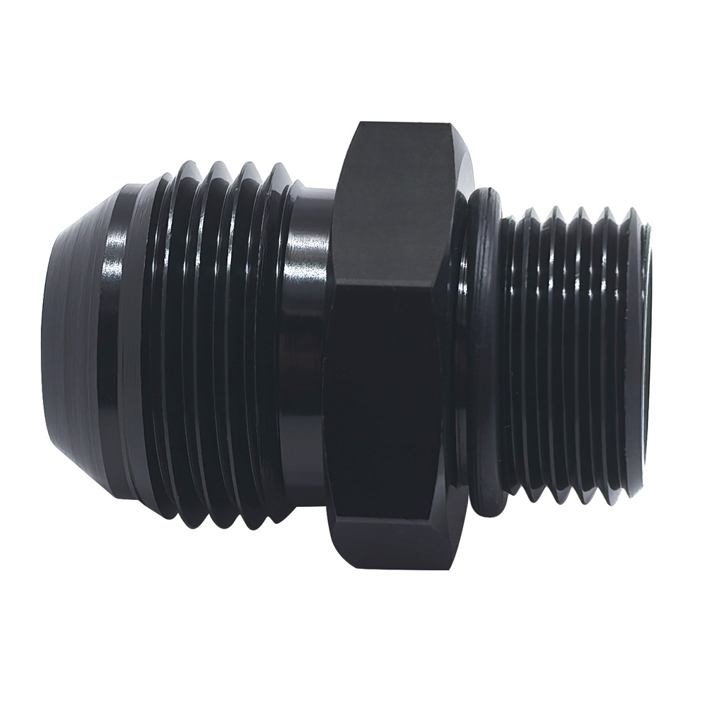 Conector de aluminio AN10 abocinado para automoción, transfronterizo, para bomba de combustible M18X1.5, junta giratoria para enfriador de aceite, piezas de hardware ORB. image 3