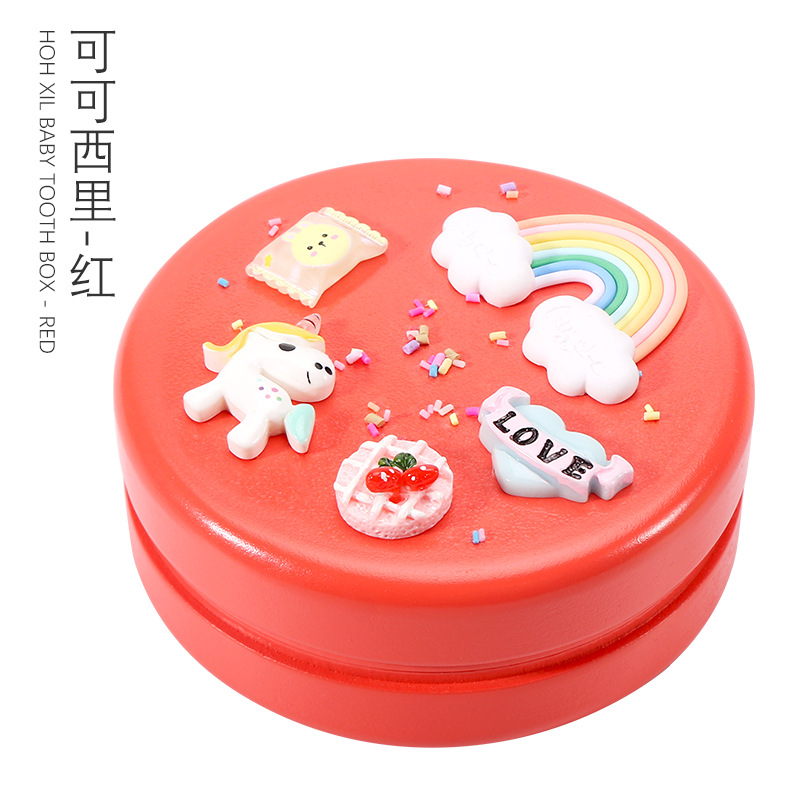 Caja de pezón para niños de madera 1-3-5 años bebé pelo fetal pezón caja de almacenamiento año viejo conmemorativo cordón umbilical caja de colección