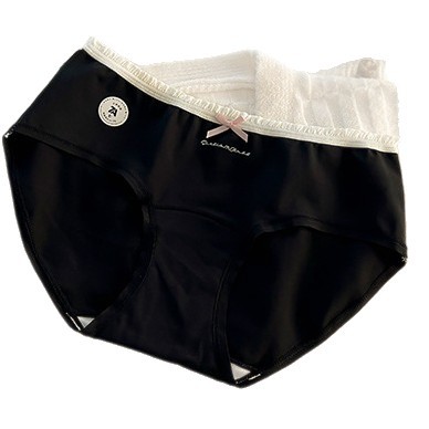 Pantalones de algodón para niñas de 60 años 7A antibacterianas algodón para la entrepierna de mujer, pantalones de algodón para niñas de cintura media, pantalones de mujer