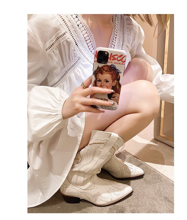 Trendy Chunky Heel Boots