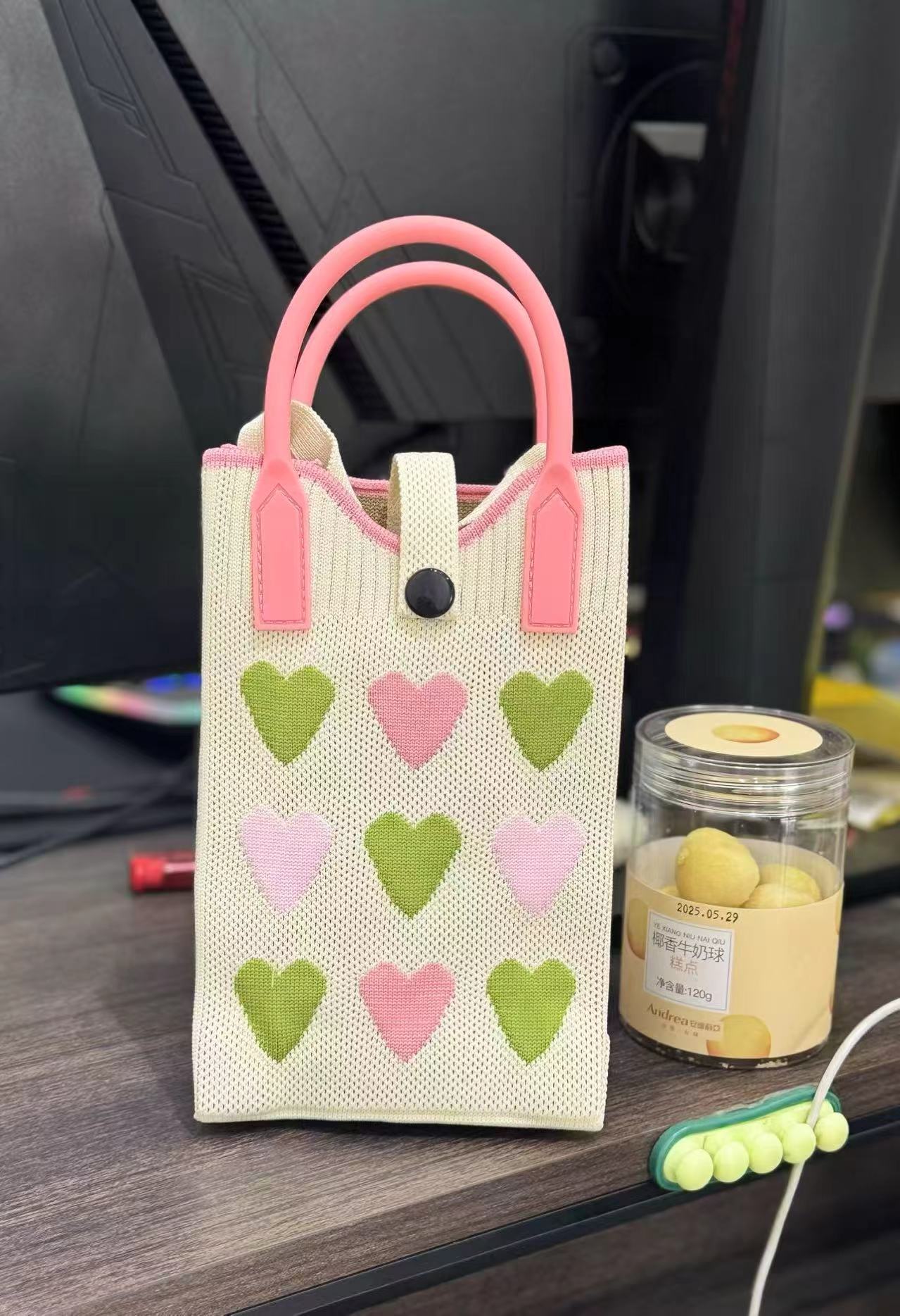 Metros. Amor rosa y verde