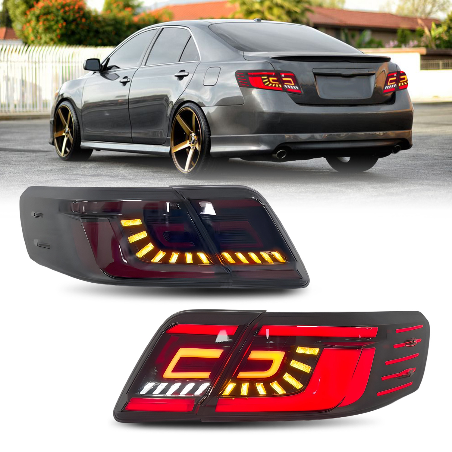 Toyota Camry Aurion 2007-2011 arxa fara dəsti (Amerika versiyası)