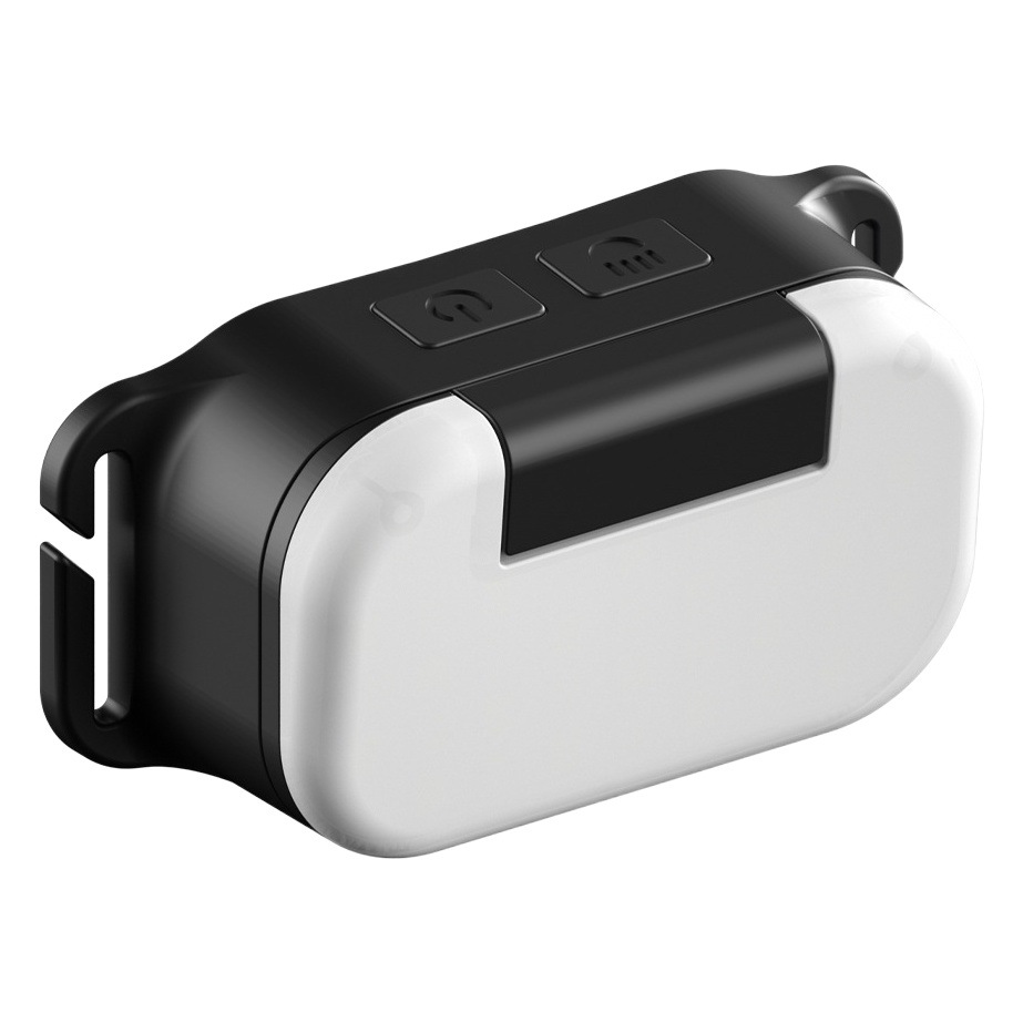 Transfronterizo nuevo USB de carga luz reflector COB faro camping montado en la cabeza de luz roja y azul parche faro