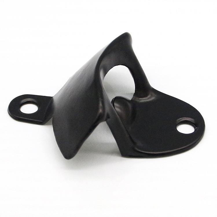 Zinc Alloy wall-mounted bottle opener wall-mounted bottle opener accessories beer bottle opener black beer screwdriver wholesale