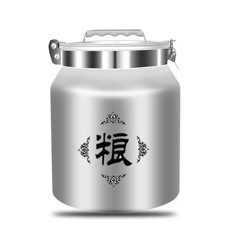 FUHAI富海アルミニウム合金米桶防虫防かび防湿家庭用キッチン貯蔵タンク小麦粉五穀雑穀箱|undefined