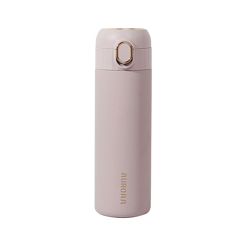 Wholesale 316 stainless steel insulated cup for girls, high-end straw with bounce, minimalist Ins creative logo, confession cup