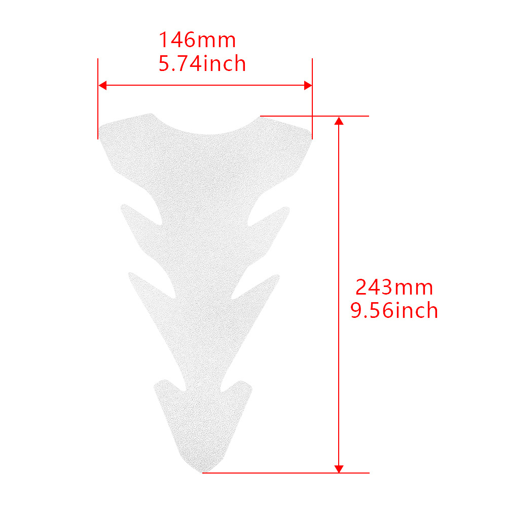 Aplicable para el adhesivo del tanque de combustible de la motocicleta, adhesivo universal del tanque de combustible, adhesivo de hueso de pez, adhesivo transparente de molienda universal