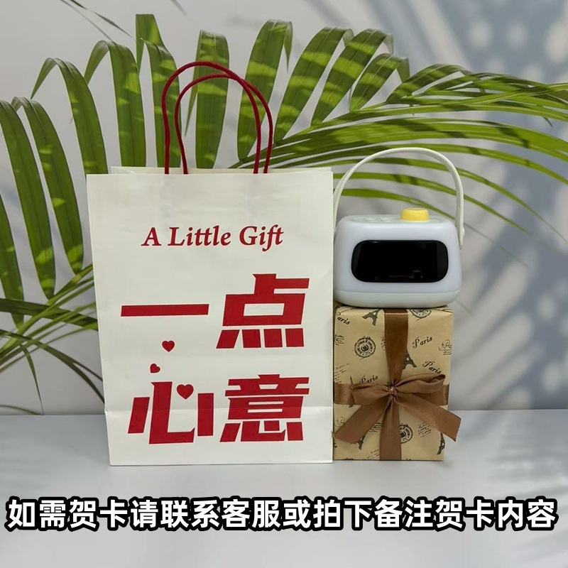 子供、男の子、女の子向けのポータブル目覚まし時計ライト、目覚まし時計、LED無段階調光タイマー、デスクトップ小型卓上時計|undefined