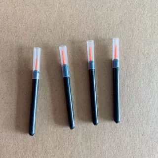 批发一次性眼线刷带帽硬头尼龙毛眼线笔唇线笔配套刷眼部美妆工具