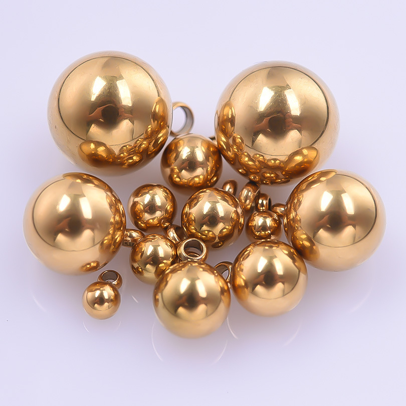 2g Weight Pendant Jewelry Making Type Diameter 10mm, Diameter 6 mm, Diameter 8mm Jewelry Making Size 18K Gold Plated Plating Material DIY Jewelry Accessories Classification 1 Piece Quantity 304 Stainless Steel Material Round Pattern Simple Style Style 1 Piece Diameter 10mm Diameter 6 Mm Diameter 8mm 304 Stainless Steel 18K Gold Plated Round Pendant 12