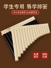 排箫乐器16管18管初学者儿童入门小学生专业演奏调易学排笛