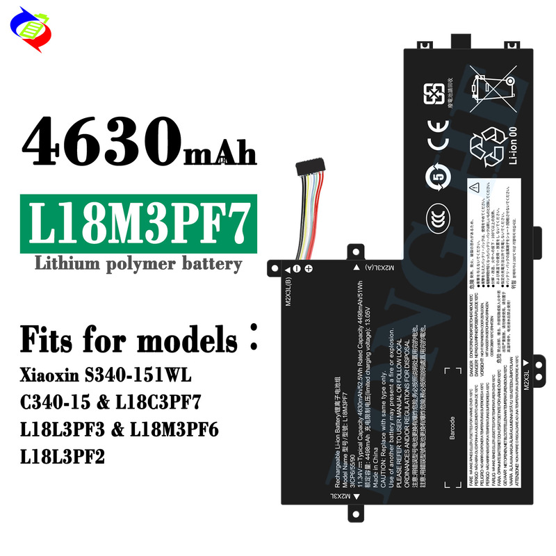 Suitable for Lenovo L18M3Pf7 Notebook Battery Xiaoxin S340-151Wl/C340-15/L18C3Pf7