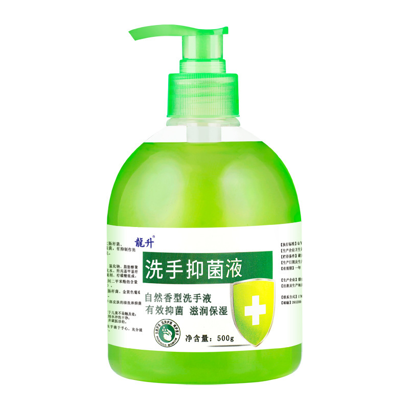 【10本入りフルボックス】Longsheng 抗菌手指消毒剤 500g フレグランス アロエベラ 抗菌 家庭用 手をきれいにし、保湿します|undefined