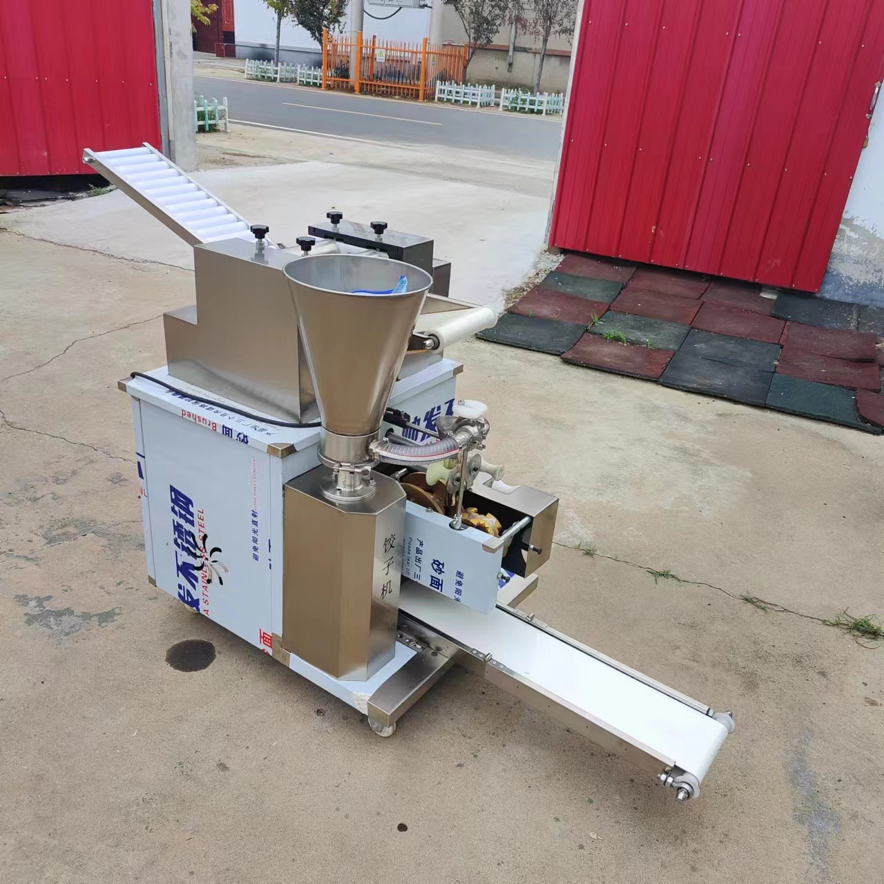 全自动仿手工饺子机 商用饭店饺子机 家用全自动包水饺机