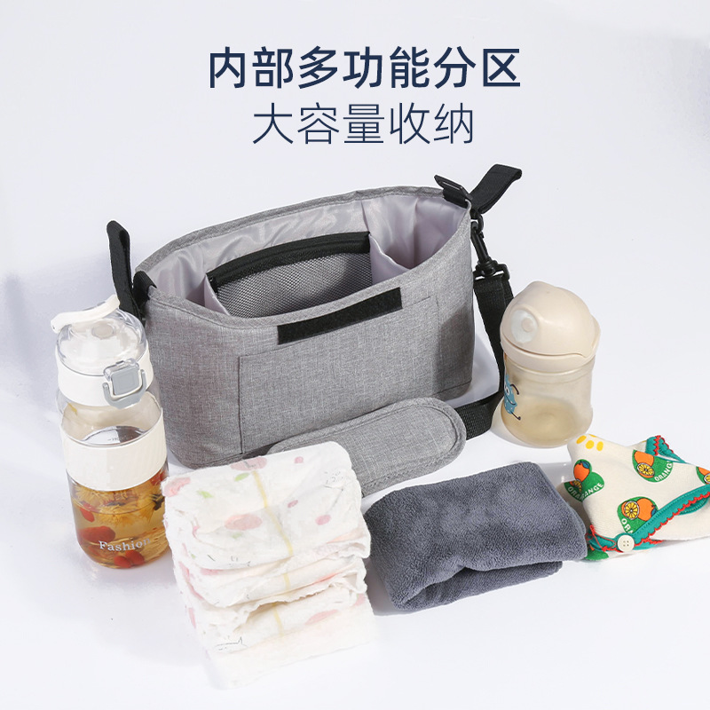 Cochecito multifunción bolsa colgante de gran capacidad para niños bolsa de almacenamiento de artefacto de bebé bolsa de almacenamiento bolsa colgante de carro bolsa de mamá
