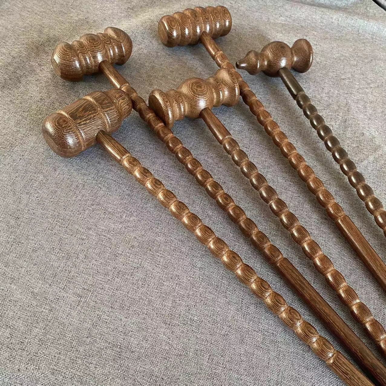 木质按摩锤敲打按摩器保健足疗锤子实木养生敲背捶穴位拍打经络锤