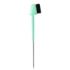 Steel needle eyebrow brush green
