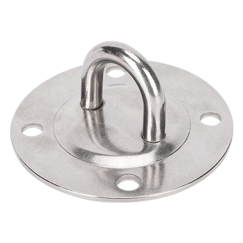 304 de acero inoxidable Antena de Yoga de alta resistencia colgando placa fija hamaca de pared superior hebilla gimnasio saco de arena disco