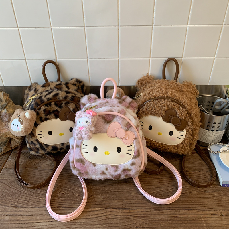 Japanese-Style High-Appearance Cute Girly Kitty Handbag for Women, Fashionable and Versatile Shoulder Crossbody Bag Trendy