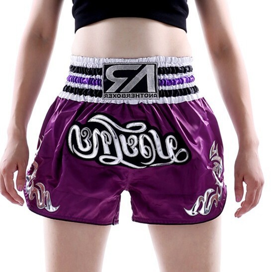 Manufacturer Wholesale Muay Thai Shorts for Adults and Children, Men and Women, Training and Performance Boxing, Martial Arts, Sanda Fighting, Breathable Short Sleeves