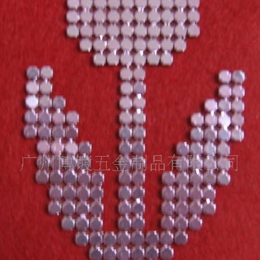 厂家批发铝片花边，铝片手钩(图)