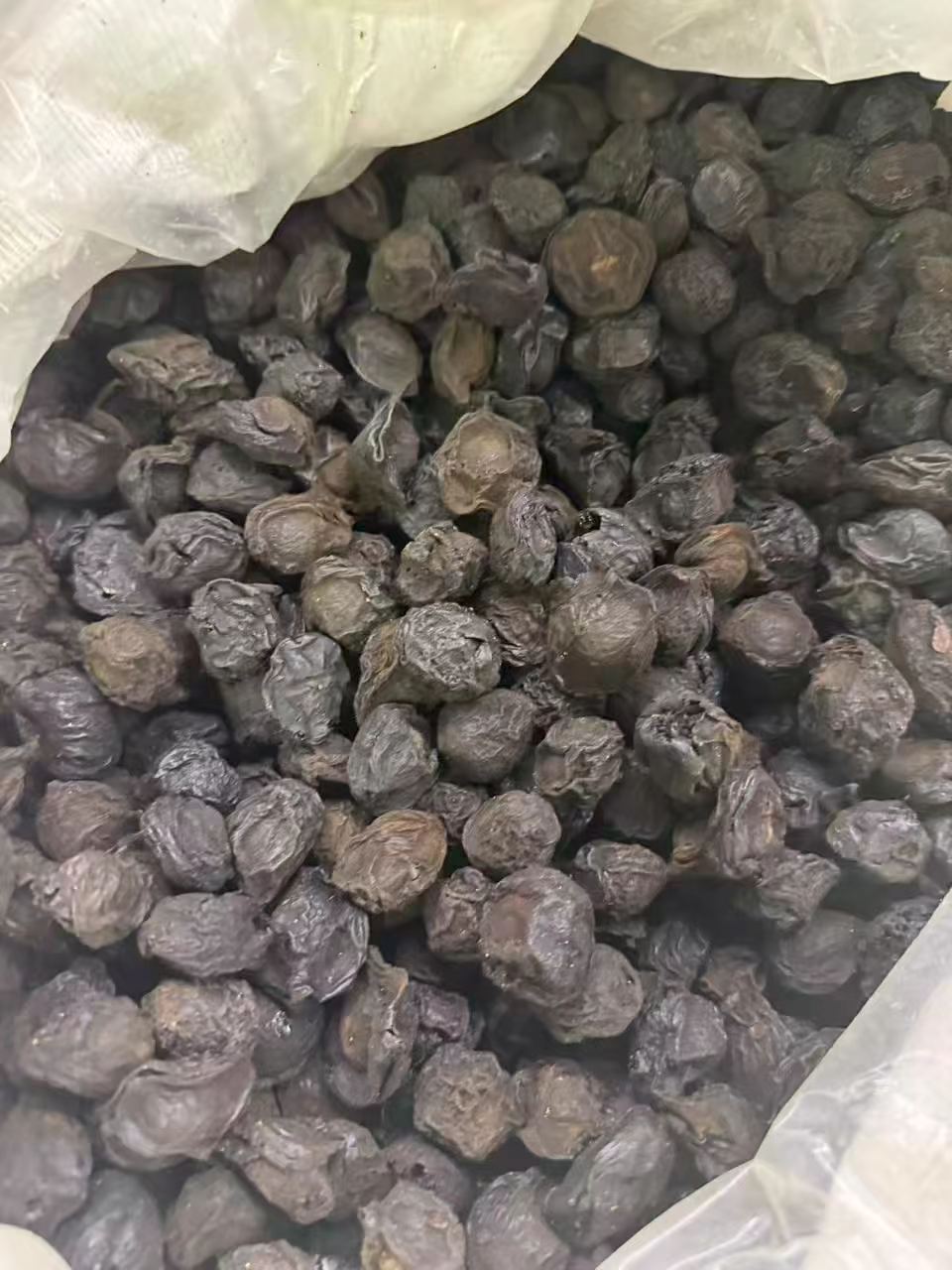 Dried Wu Mei Dark Plum Whole Fruit 1000g Bag for Sour Plum Drink and Herbal Decoction preparation