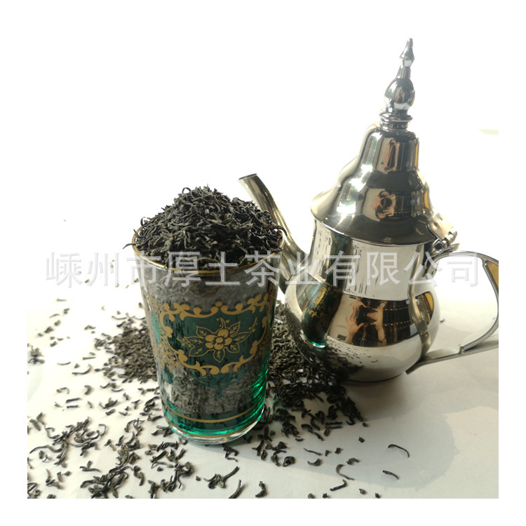 Export Moroccan Zhenmei Green Tea Chunmee Green Tea 41022 Sahara Desert