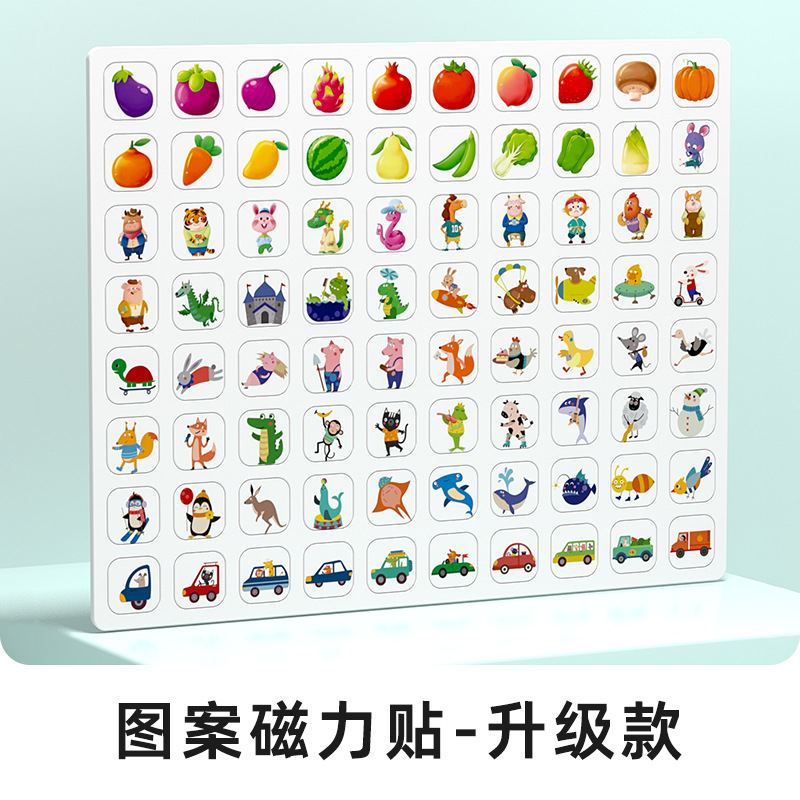 Accesorios de tablero de dibujo para niños sin polvo tiza pluma de agua pizarra borrador etiqueta magnética Tian personaje rejilla rollo papel simple trazo