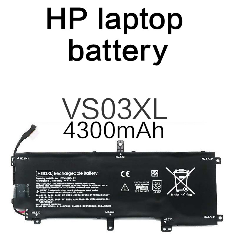 Vs03Xl Is Suitable for Hp Notebook Envy 15-As/15T-As Full Range of Notebook Batteries