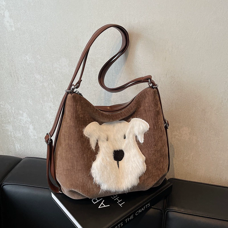 Cute shoulder bag, capacious backpack, one-shoulder bag, South Korea