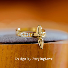 ��18K����Ҷ��ָ������ǶĪɣ��Ƹ���ĸʳָ��ƽ��鱦����31234