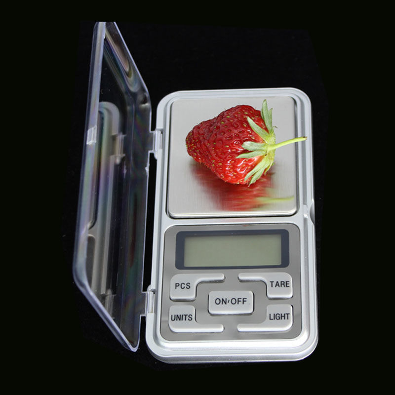 [배터리 모델] 영어 500g/0.1g 캡 없음, 배터리 없음 - 교정 분동 추가 [핫 셀링 권장 사항]