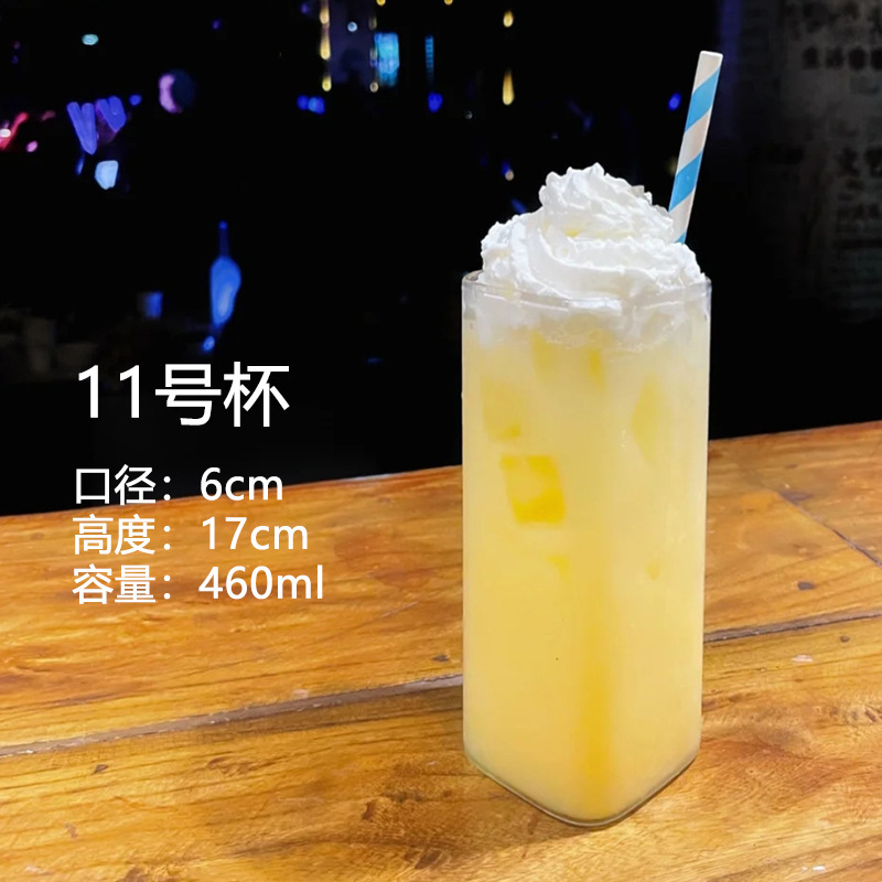 Tazas de cóctel creativas Tazas de vidrio de pie alto Tazas de bar personales Tazas de vino Tazas de champán Tazas de mojito martini